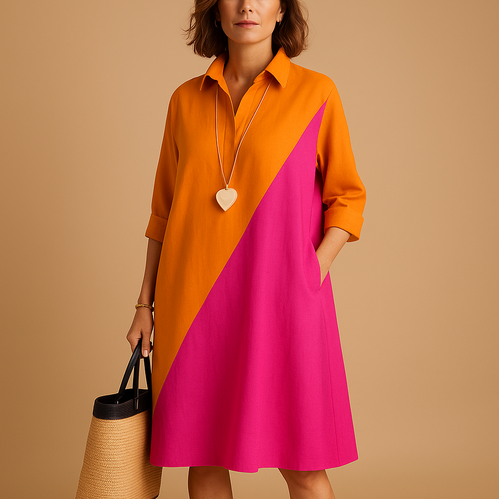 Stylish breathable polo dress for women with classic collar and stretch fit, perfect for casual outings, office days, and smart-casual events.