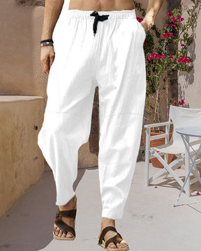 Loose Fit Cotton Linen Pants - Comfort and Style