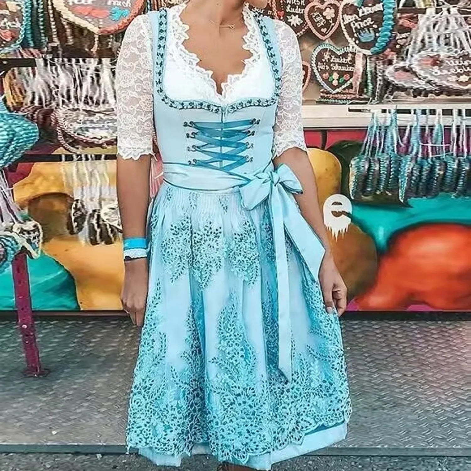 Festive Party Dress - Carnival & Oktoberfest