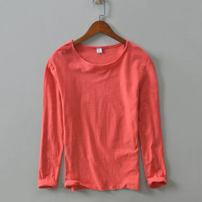 Long Sleeve Cotton Shirt - Casual Comfort