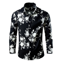 Floral Long Sleeve Shirt - Elegant Style