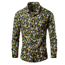 Floral Long Sleeve Shirt - Elegant Style