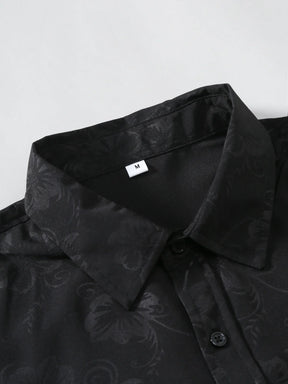 Satin Printed Shirt - Elegant Summer Wear