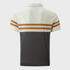 Striped Summer Polo Shirt - Classic Comfort