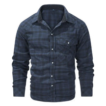 Retro Plaid Cotton Shirt - Classic Style