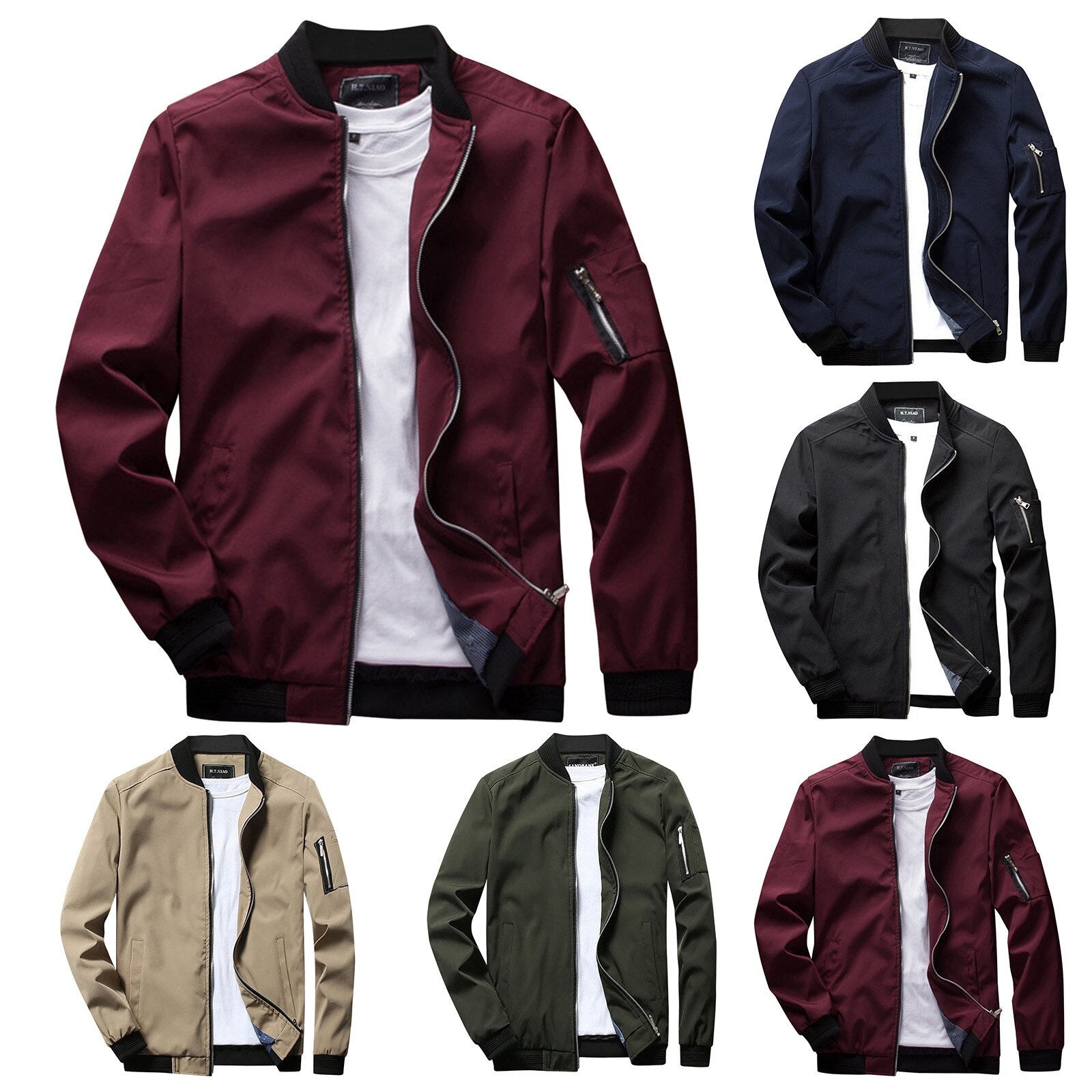 Men’s Summer Jacket – Stylish, Comfortable & Water-Repellent