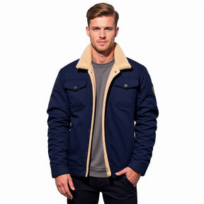 Men's Classic Bomber Jacket – Stylish and Warm for Winter