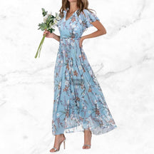 Floral Maxi Dress - Light and Elegant