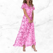 Floral Maxi Dress - Light and Elegant