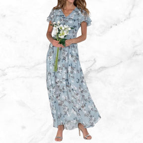 Floral Maxi Dress - Light and Elegant