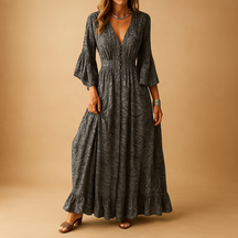 Elise | Flowy boho maxi dress for women