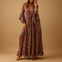 Elise | Flowy boho maxi dress for women