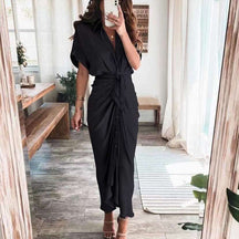 Chic Summer Wrap Dress - Versatile Comfort