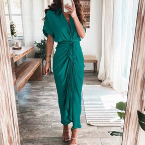 Chic Summer Wrap Dress - Versatile Comfort