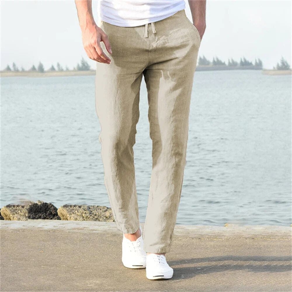 Men's Casual Cotton Pants - Style and Comfort