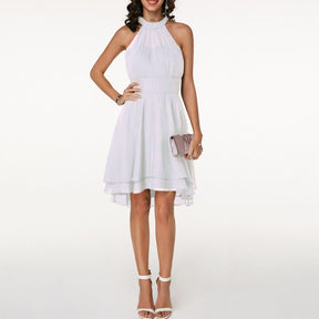 Elegant Dress with Ruffles - Timeless Style