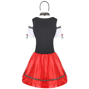 Traditional Dirndl Costume - Oktoberfest Ready