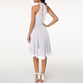 Elegant Dress with Ruffles - Timeless Style