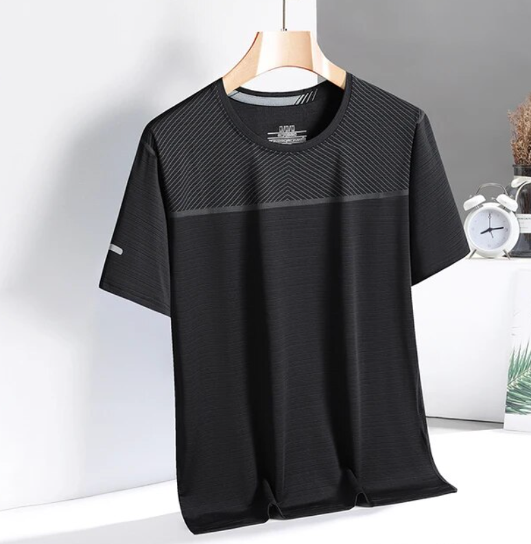 Printed Active T-Shirt - Quick-Dry Performance