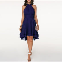 Elegant Dress with Ruffles - Timeless Style