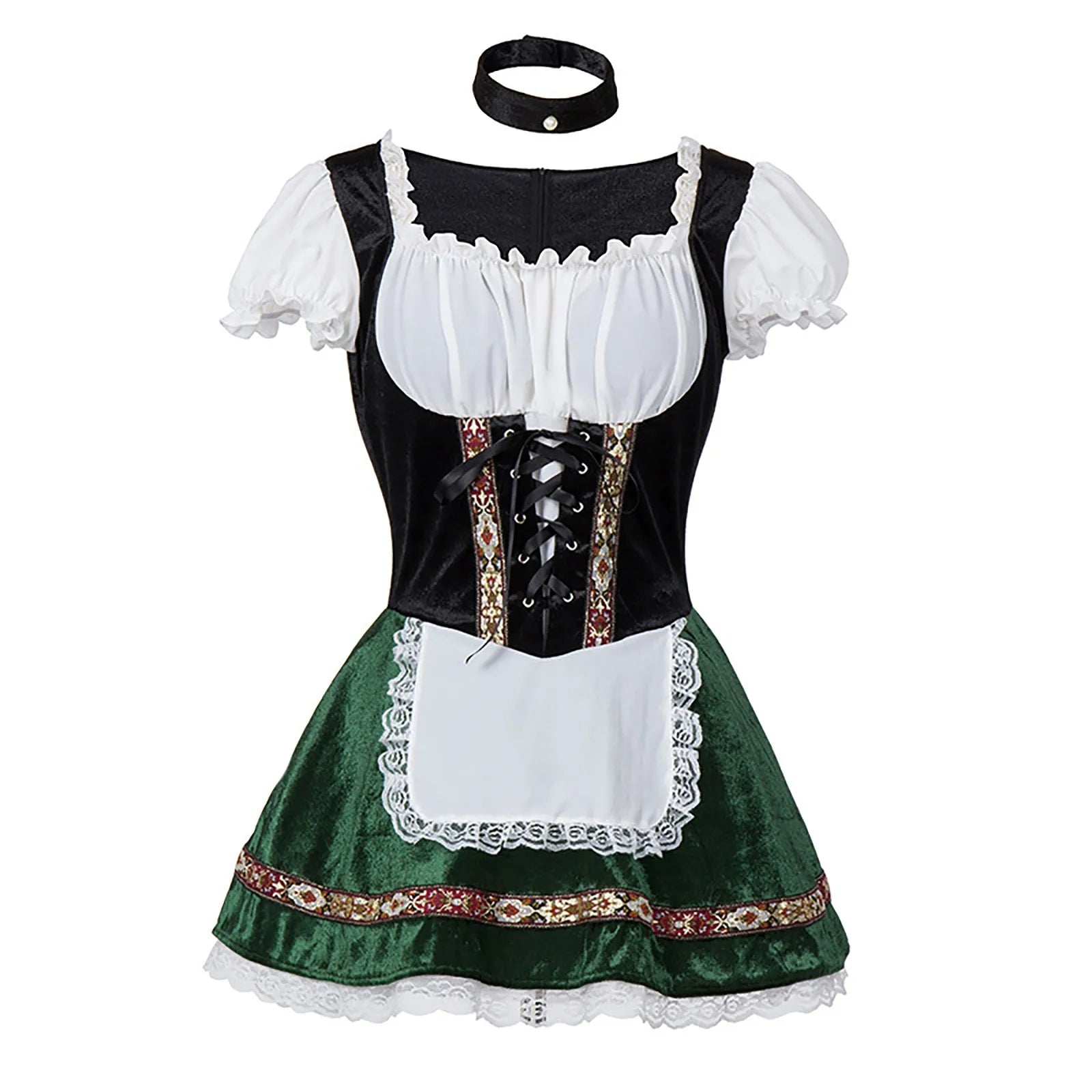 Oktoberfest Lace Dress - Elegant and Festive