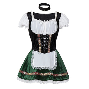 Oktoberfest Lace Dress - Elegant and Festive