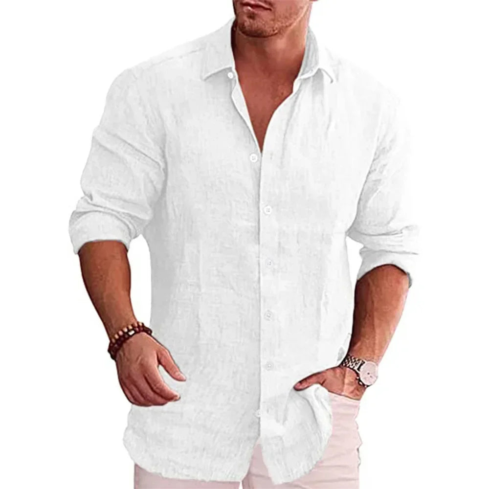 Breathable Linen Shirt - Timeless Style