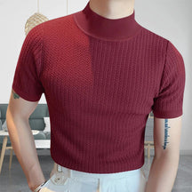 Modern Turtleneck T-Shirt - Breathable Comfort