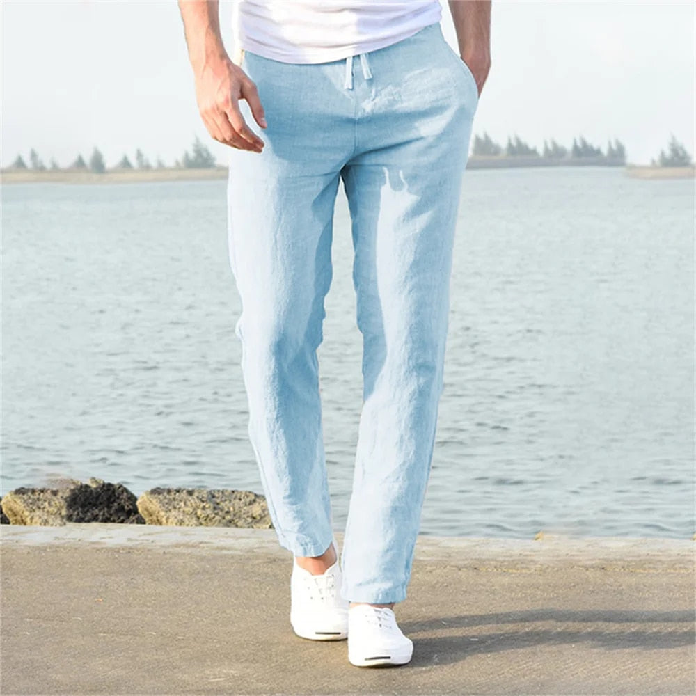 Men's Casual Cotton Pants - Style and Comfort