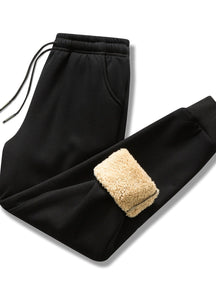 Knitted Wool Pants - Warmth and Style