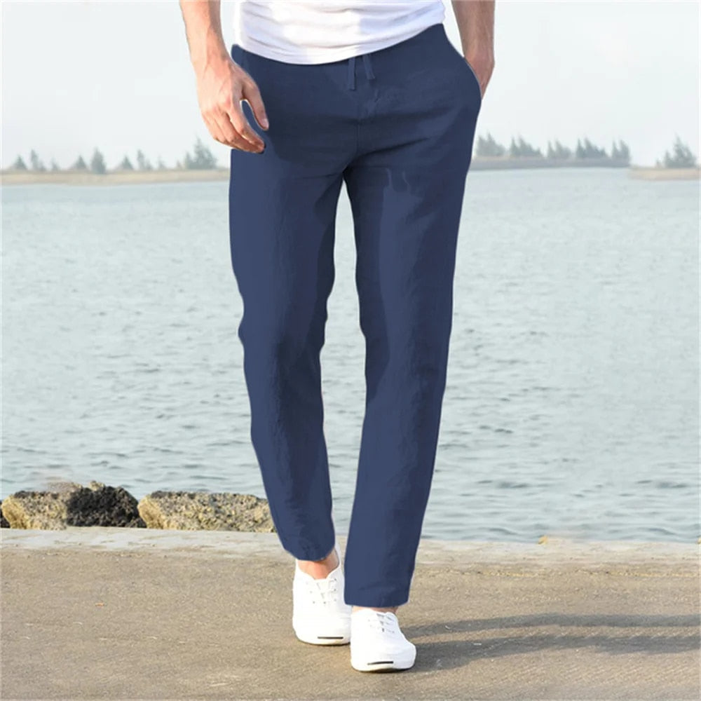 Men's Casual Cotton Pants - Style and Comfort