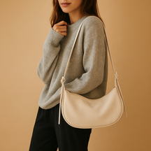 Women’s elegant PU leather crossbody shoulder bag with lightweight design and spacious interior, ideal for daily wear or special occasions