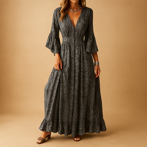 Elise | Flowy boho maxi dress for women