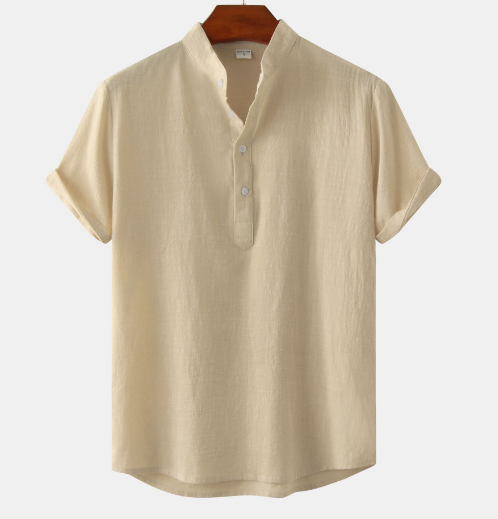 Linen Summer Shirt - Breathable Comfort