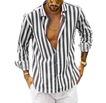 Striped Cotton Shirt - Summer Comfort