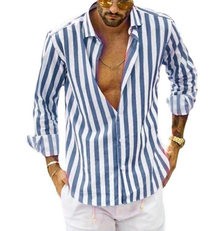 Striped Cotton Shirt - Summer Comfort