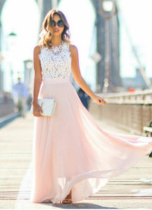 Chiffon Summer Dress - Romantic and Elegant